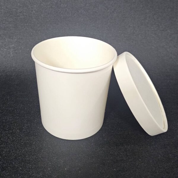 DPAP300 – 300 CC Paper Bowl and Paper Lid Packaging for Nuts