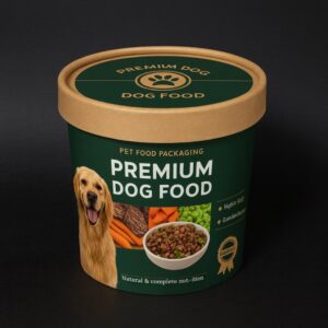 DPAP300 Paper Bowl & Paper Lid – Pet Food Packaging 2