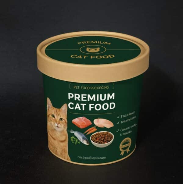 DPAP300 Paper Bowl & Paper Lid – Pet Food Packaging
