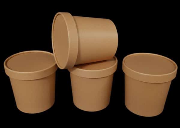 DPAP300 Paper Bowl & Paper Lid – Pet Food Packaging