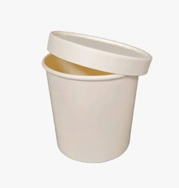 “Frozen Fruit Packaging, Paper Bowl & Paper Lid Eco-Friendly DPAP300