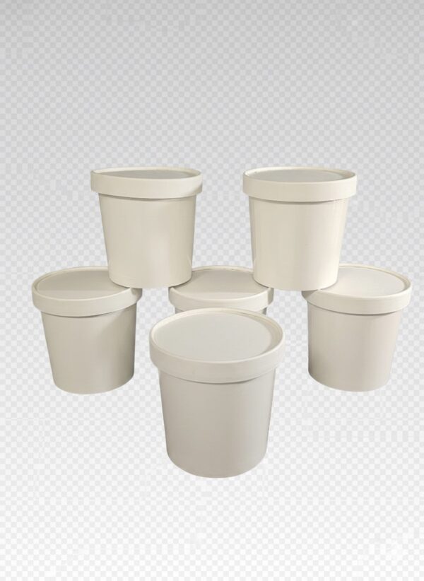 Fresh Frozen Fruit Chocolate Packaging, Paper Bowl & Paper Lid Eco - Friendly DPAP300