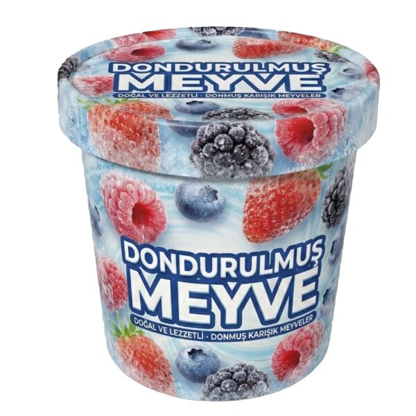 “Frozen Fruit Packaging, Paper Bowl & Paper Lid Eco-Friendly DPAP300