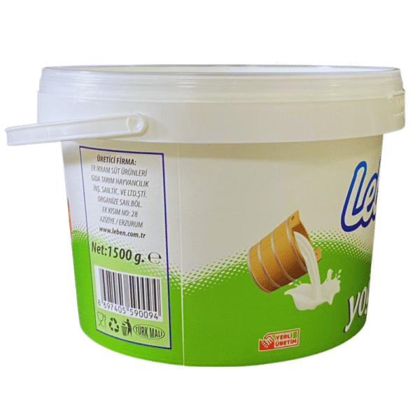 DYK1520 1.5 Liter Yogurt Bucket – PP Plastic with IML Printing Option