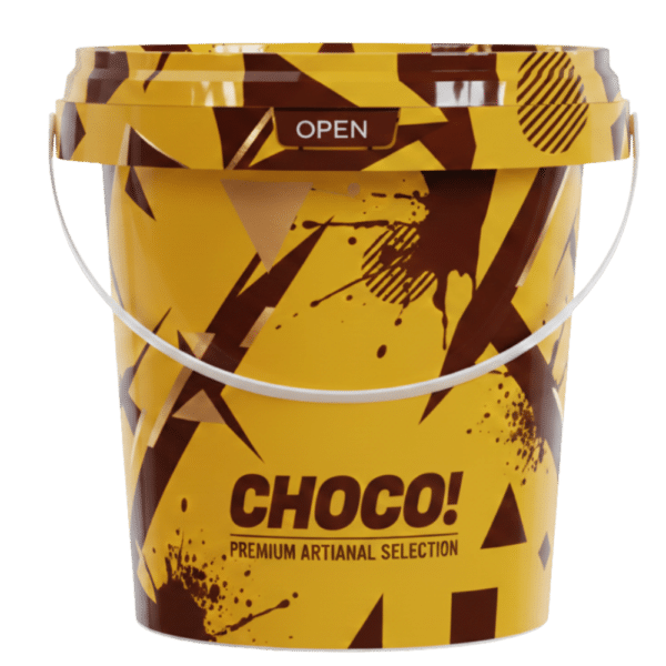 DYK907 – 900 ML Chocolate Packaging Bucket