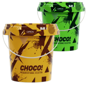 DYK907 – 900 ML Chocolate Packaging Bucket 2
