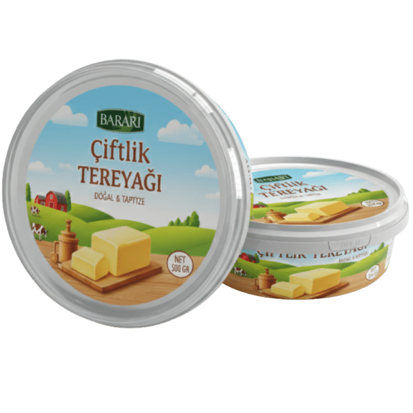 DYK587 PP Plastic IML Butter Container 587 ml