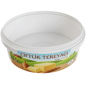 DYK587 PP Plastic IML Butter Container 587 ml