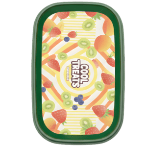 D1000–1200 ML PP Rectangular Ice Cream Container, IML Printable, Food Grade Plastic Packaging 2