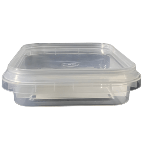 DKK101 – 100 ml PP Food-Grade Rectangular Yogurt Container (IML Compatible)