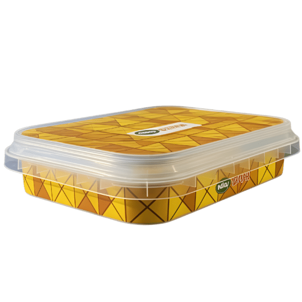 DKK101 – 100 ml PP Food-Grade Rectangular Yogurt Container (IML Compatible)