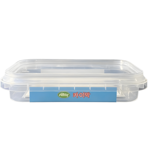 DKK101 – 100 ml PP Food-Grade Rectangular Yogurt Container (IML Compatible)