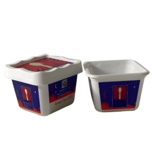 DKF150: 5 oz Ice Cream Cup with Spoon Rest 8 DKF150: 5 oz Ice Cream Cup with Spoon Rest 3