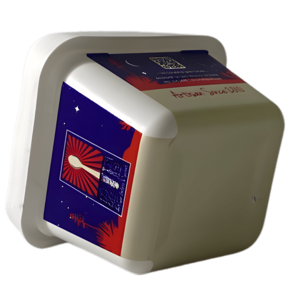 DKF150: 5 oz Ice Cream Cup with Spoon Rest 2 DKF150: 5 oz Ice Cream Cup with Spoon Rest