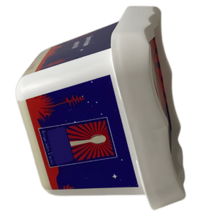 DKF150: 5 oz Ice Cream Cup with Spoon Rest