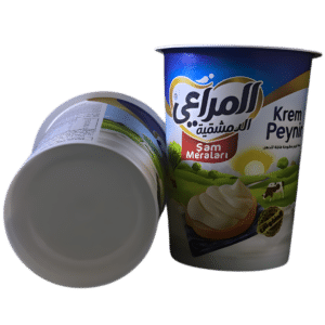 DYF180: 180 ml (6 oz) Foil-Sealable Small Round Plastic Container 3