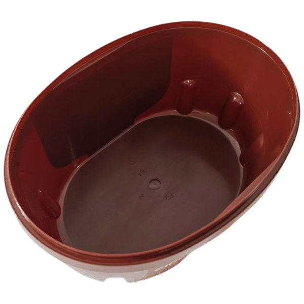 DÖK1450 1450 ml Ice Cream Container Round PP Food Grade Plastic Tub with Tamper Evident Lid for Industrial Use IML Printable Packaging Solution