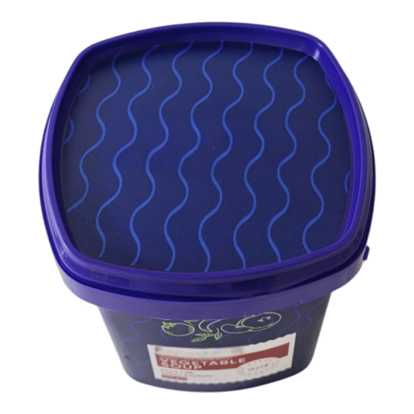DÖK595 595 ml PP Plastic Soup Bowl with Lid