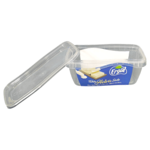 DÖK400 – 400 ml / 16 oz Custom-Shaped Halva Container | IML Printed Food Packaging 2