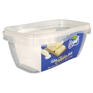 DÖK400 – 400 ml / 16 oz Custom-Shaped Halva Container | IML Printed Food Packaging 7