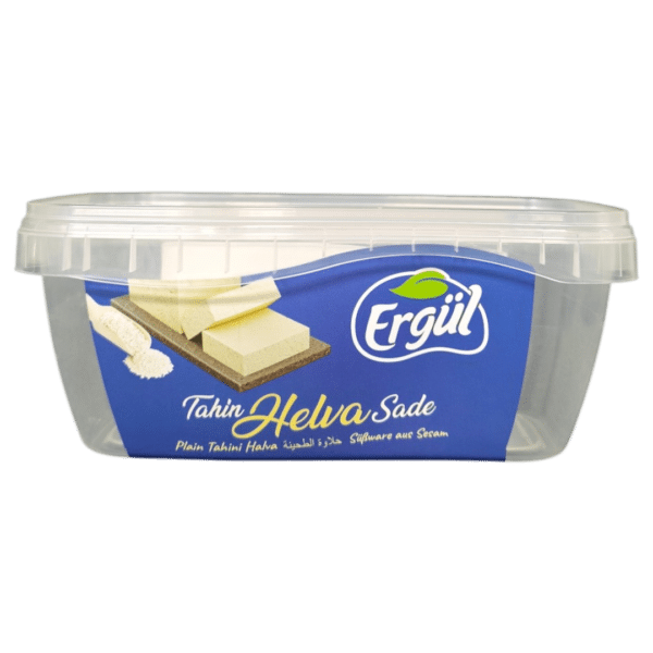 DÖK400 – 400 ml / 16 oz Custom-Shaped Halva Container | IML Printed Food Packaging