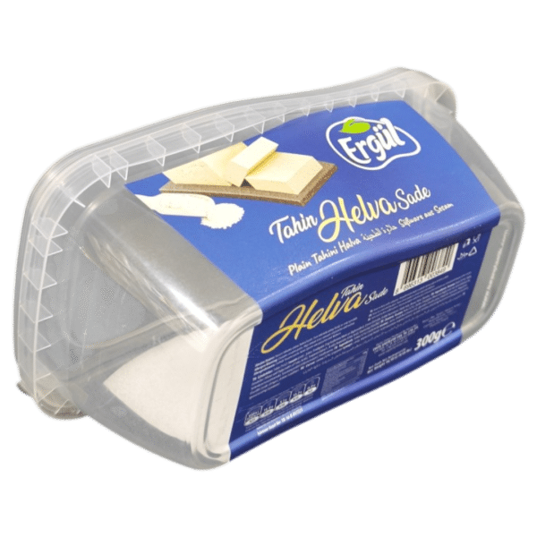 DÖK400 – 400 ml / 16 oz Custom-Shaped Halva Container | IML Printed Food Packaging