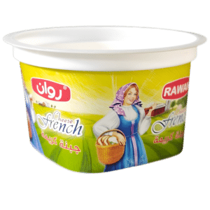 DYF230 – 230 ml (8 oz) PP Injection Cheese Container (IML & Foil Sealing Compatible) 5
