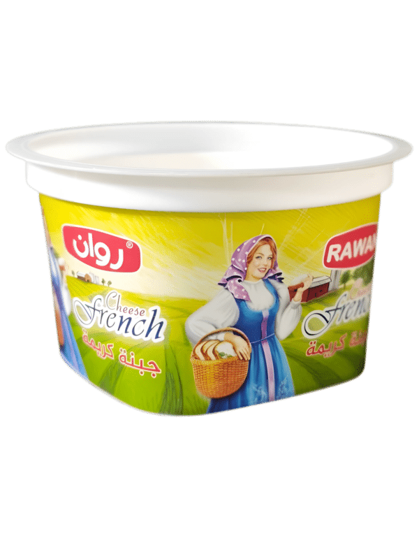 DYF230 – 230 ml (8 oz) PP Injection Cheese Container (IML & Foil Sealing Compatible)