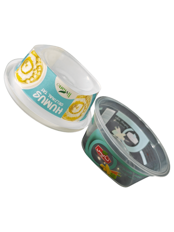 DYF261 – 9 oz PP Injection Cup (IML Compatible & Foil Sealing Ready for Food Packaging)