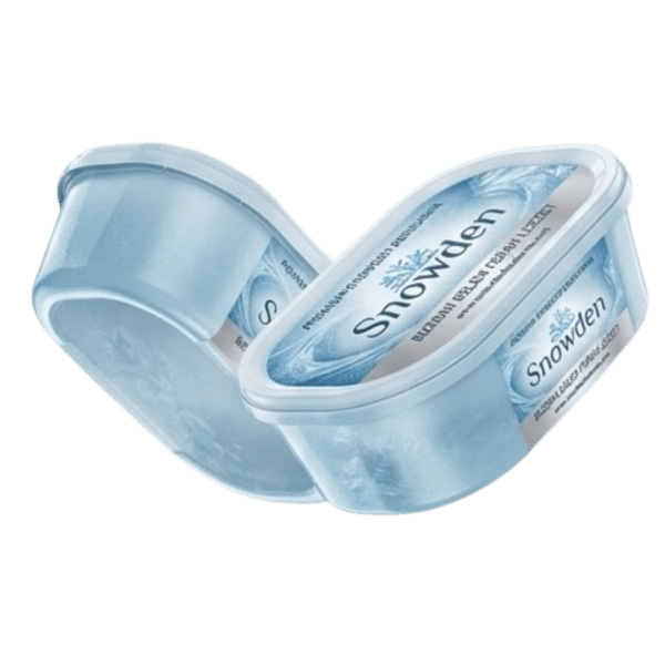 DKK1060: 1000 ml PP IML Plastic Bowl and Lid