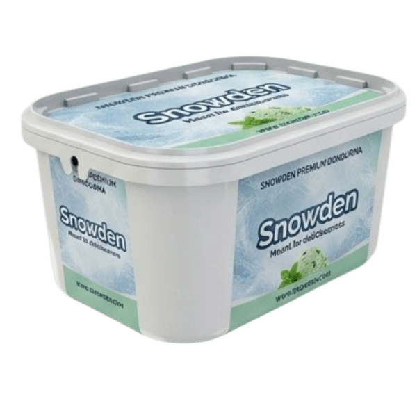 DKK5004: 5000 ml PP IML Plastic Bowl and Lid