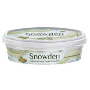 DOF200: 200 ml Premium IML Ice Cream Packaging Container with Secure Lid for Ice Cream, Gelato and Frozen Dessert Products